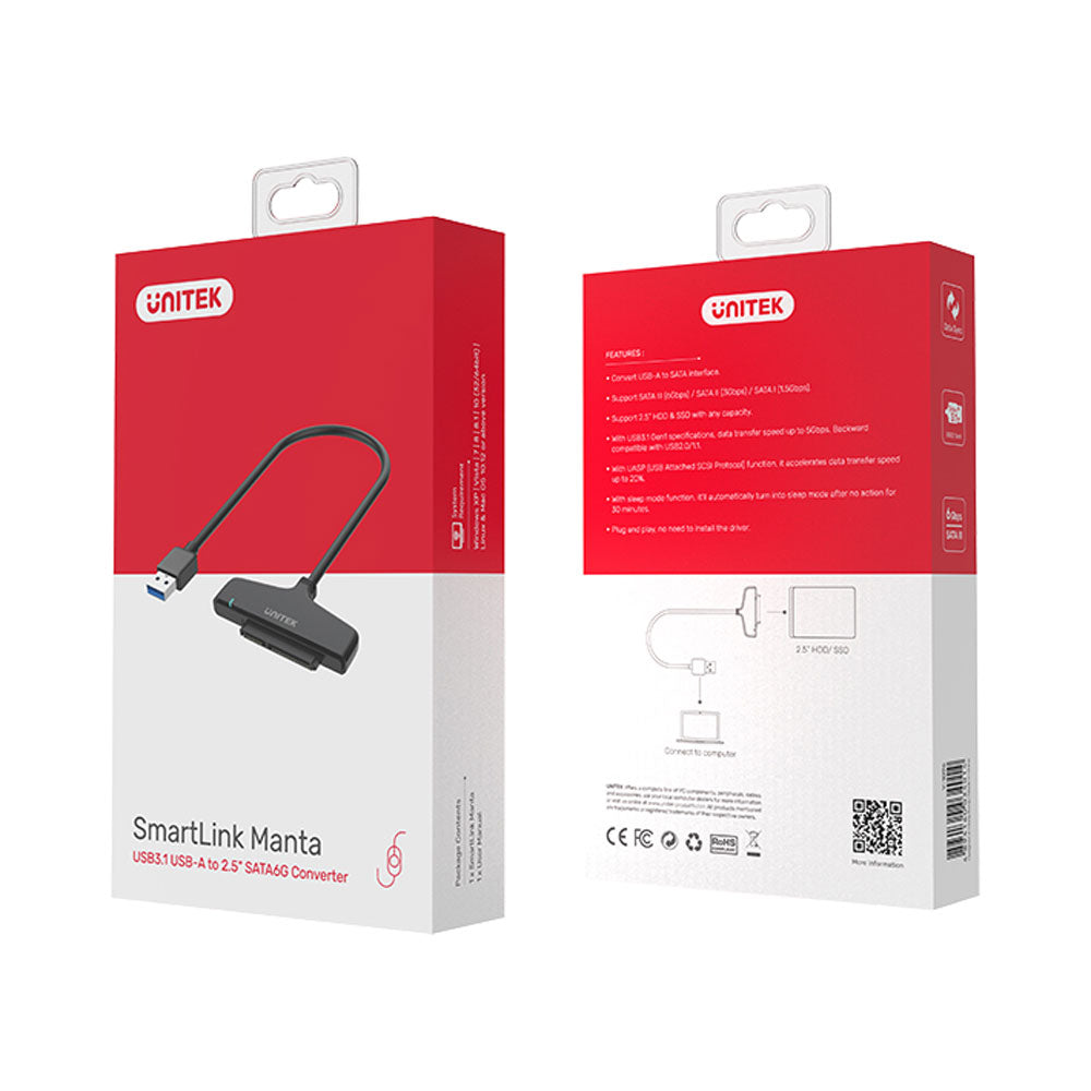 UNITEK USB3 TYPE-C TO SATA6G CONVERTER (Y-1096A) - image 2