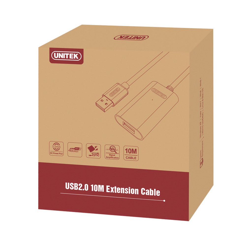 UNITEK 20M USB2.0 EXTENSION CABLE (Y-274) - image 2