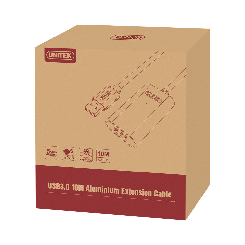 UNITEK 10M USB3.0 ACTIVE EXT CABLE (Y-3005) - image 2