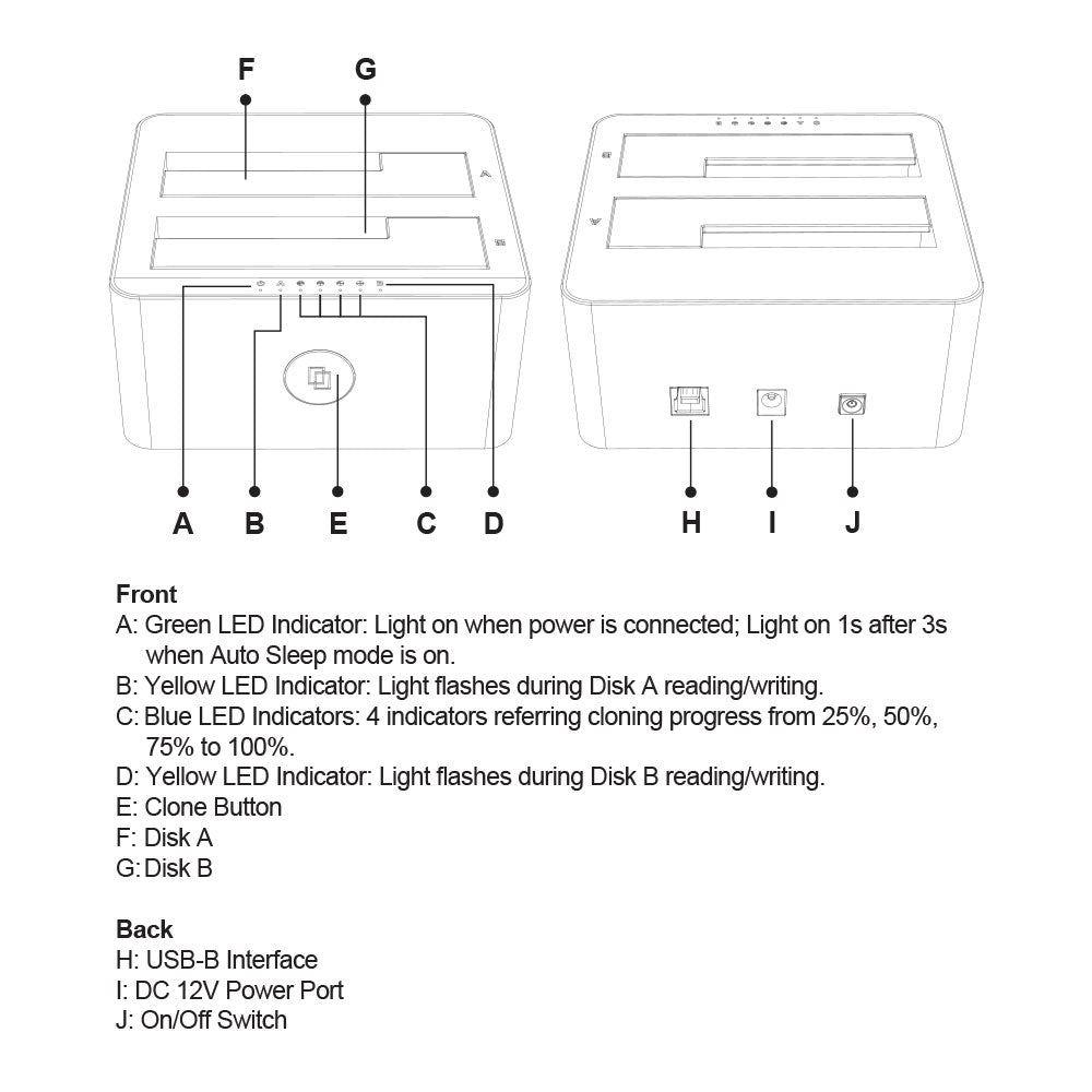 UNITEK USB3.0 SATA DISK D/S ADAPT(Y-3026GY01) - image 5