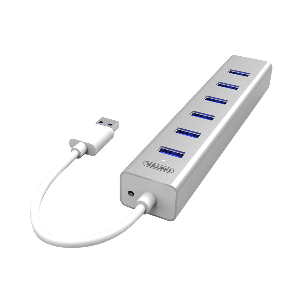 UNITEK USB3.0 7-P  HUB, 5V 2A CHARGER(Y-3090) - image 2