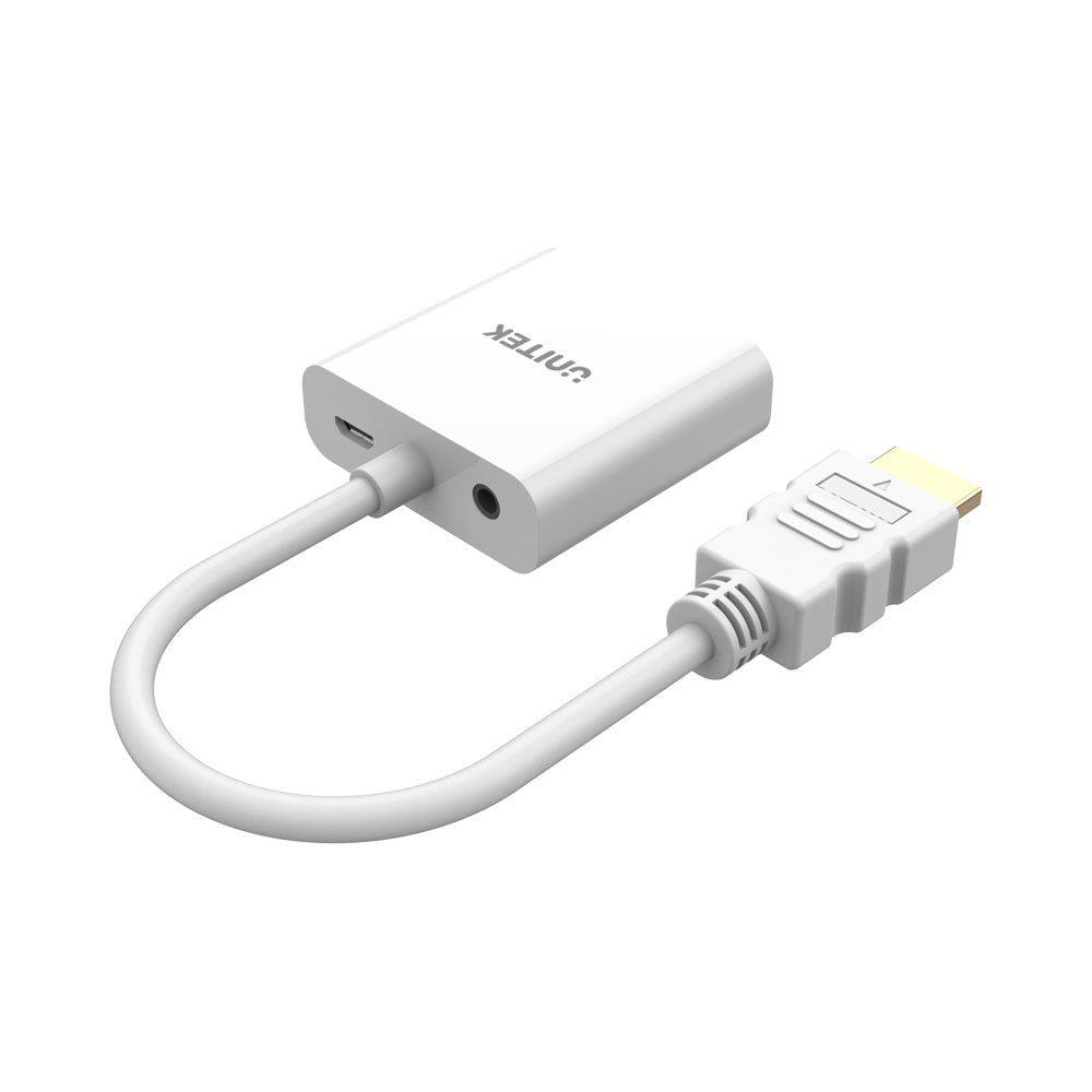 UNITEK HDMI TO VGA ADAPTER WH (Y-6333C01) - image 2