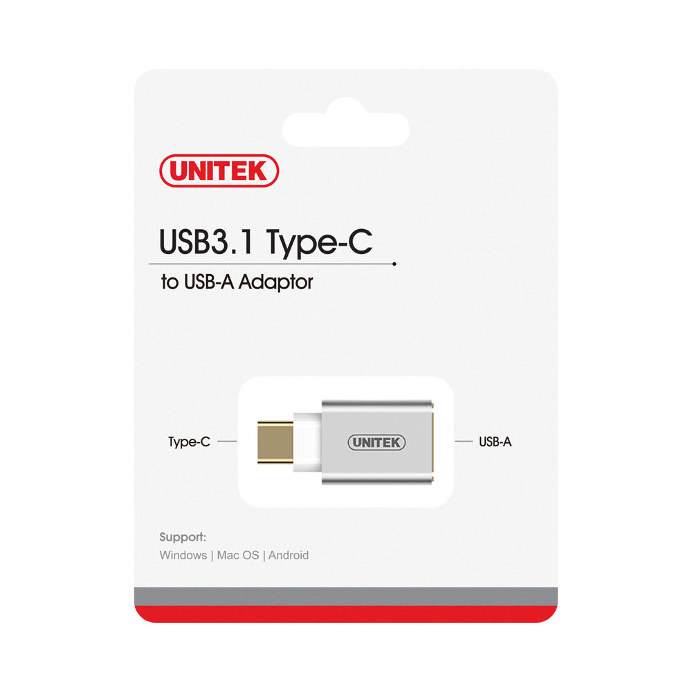 UNITEK TYPE-C MALE TO USB A FEMALE ADA (Y-A025CGY) - image 2