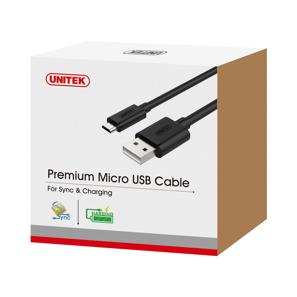 UNITEK 5 IN 1 USB2.0 MICRO USB CABLE (Y-C4007BK).. - image 2