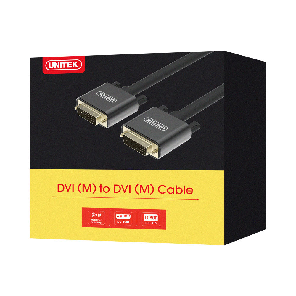 UNITEK 10M DVI24+1 MALE TO MALE (Y-C211DGY) - image 3