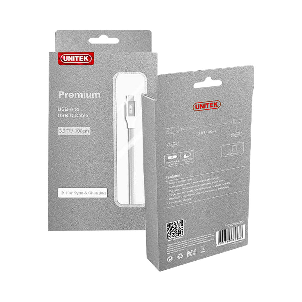 UNITEK 1.5M,2-1 MICRO & LIGHTNING GREY (Y-C4023GY) - image 2