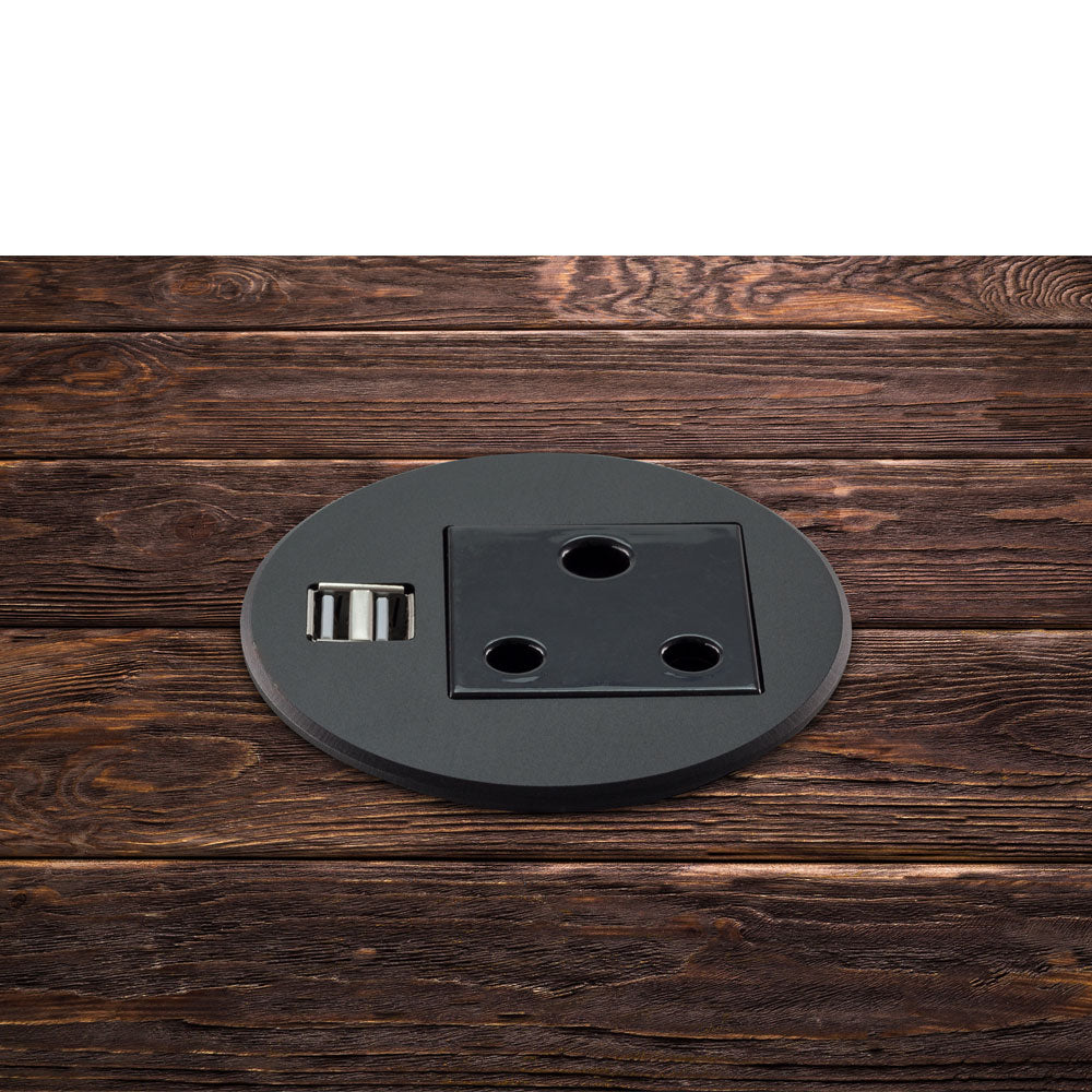 1 X 16A, 1 X 2USB (2.1AMP) CHARGER - 90MM -OLYMPUS - image 3