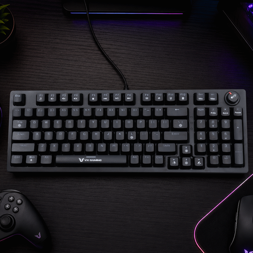 VX Gaming Warborn RGB TKL Mechanical Keyboard - image 6