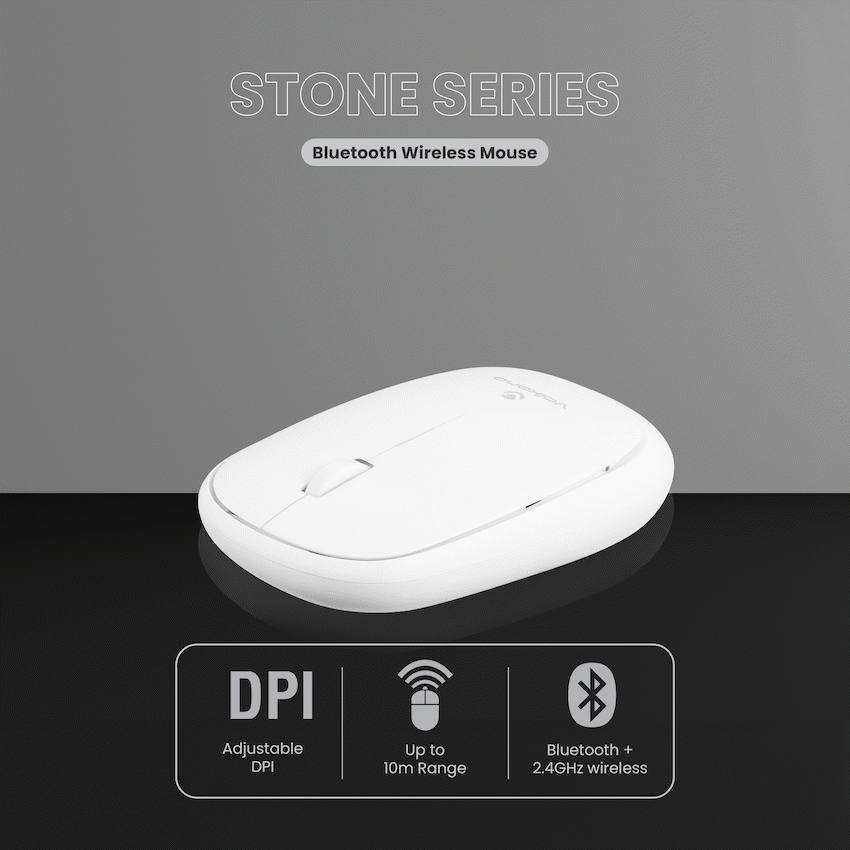 Volkano Coral series Bluetooth Wireless Mouse - White - image 6