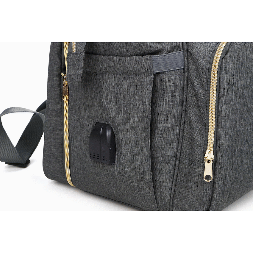 Totes Babe Alma Convertible Diaper Backpack - Dark Grey - image 6