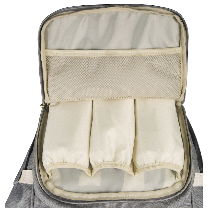 Totes Babe Alma 18l Diaper Backpack - Grey - image 6