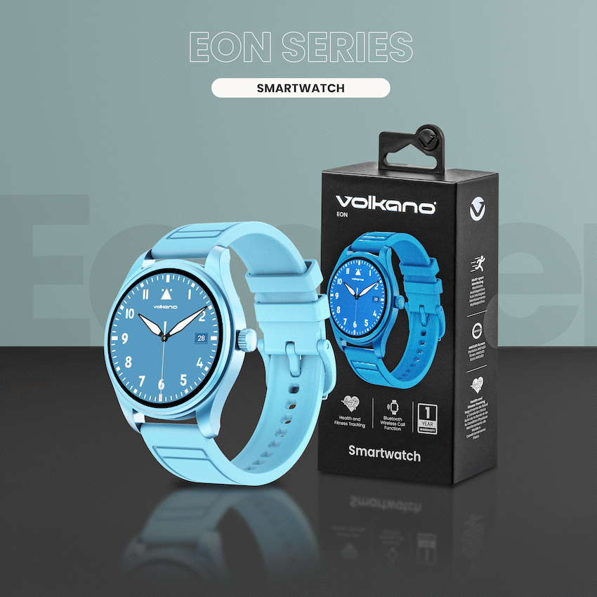 Volkano Eon Series Smartwatch - Light Blue - image 6