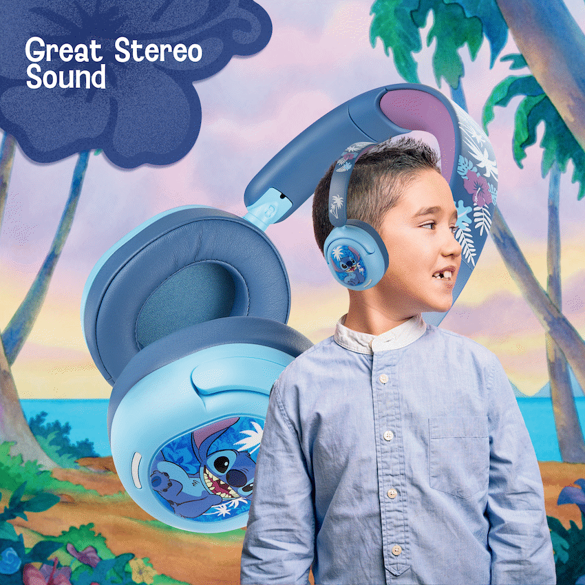 Disney Stitch ANC Padded Bluetooth Headphones - image 6