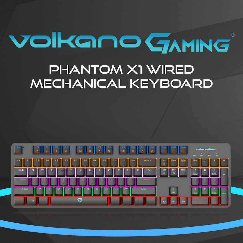 Volkano Gaming Phantom X1 Wired Mechanical keyboard with RGB lighting - image 6