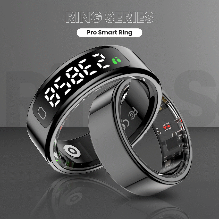 Volkano Ring Series Ring Pro Smart Ring with Charging Case - 19.9mm - image 6