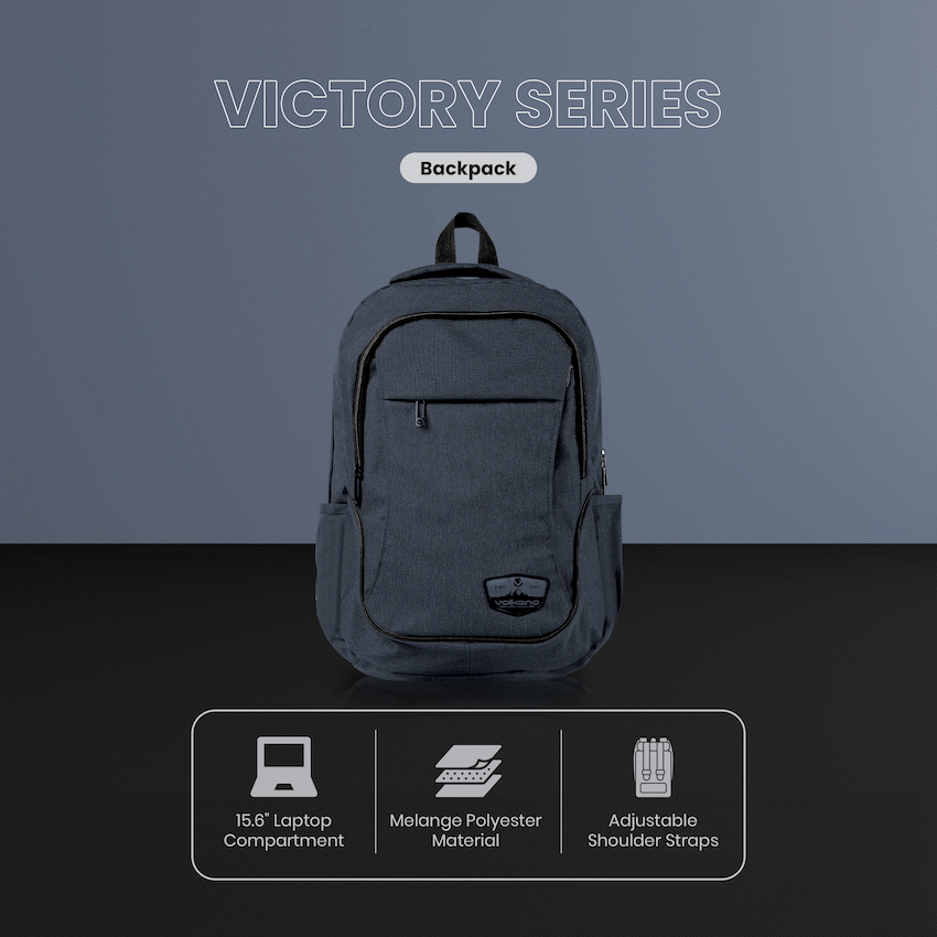 Volkano Victory Backpack - Navy - image 6