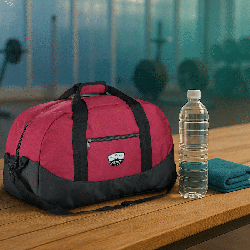 Volkano Notties Weekender Duffle 50l - Red/Black - image 6