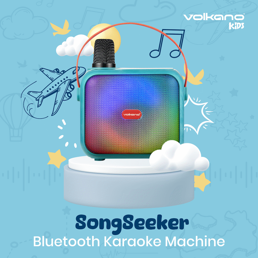 Volkano Kids SongSeeker Bluetooth Karaoke Machine with Wireless BT Microphone - image 6