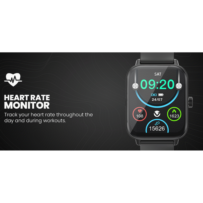 Volkano Chroma Series Smartwatch with Black Strap - image 6