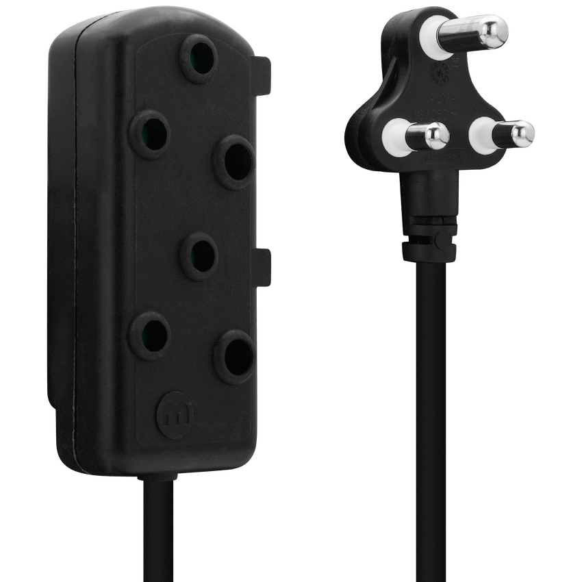 Ellies Side by Side Heavy Duty Extension Lead-5M-BK - image 6