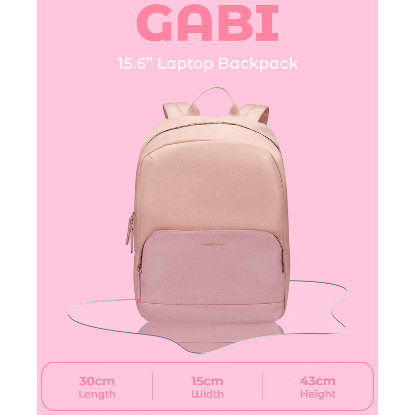 SupaNova Gabi 15.6" Laptop Backpack - Pink - image 6