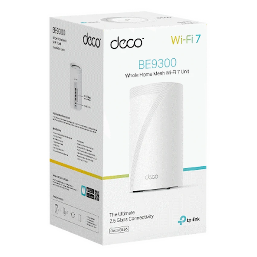 TP-Link Deco BE65 (1 Pack) BE9300 Whole Home Mesh Wi-Fi 7 System - image 6