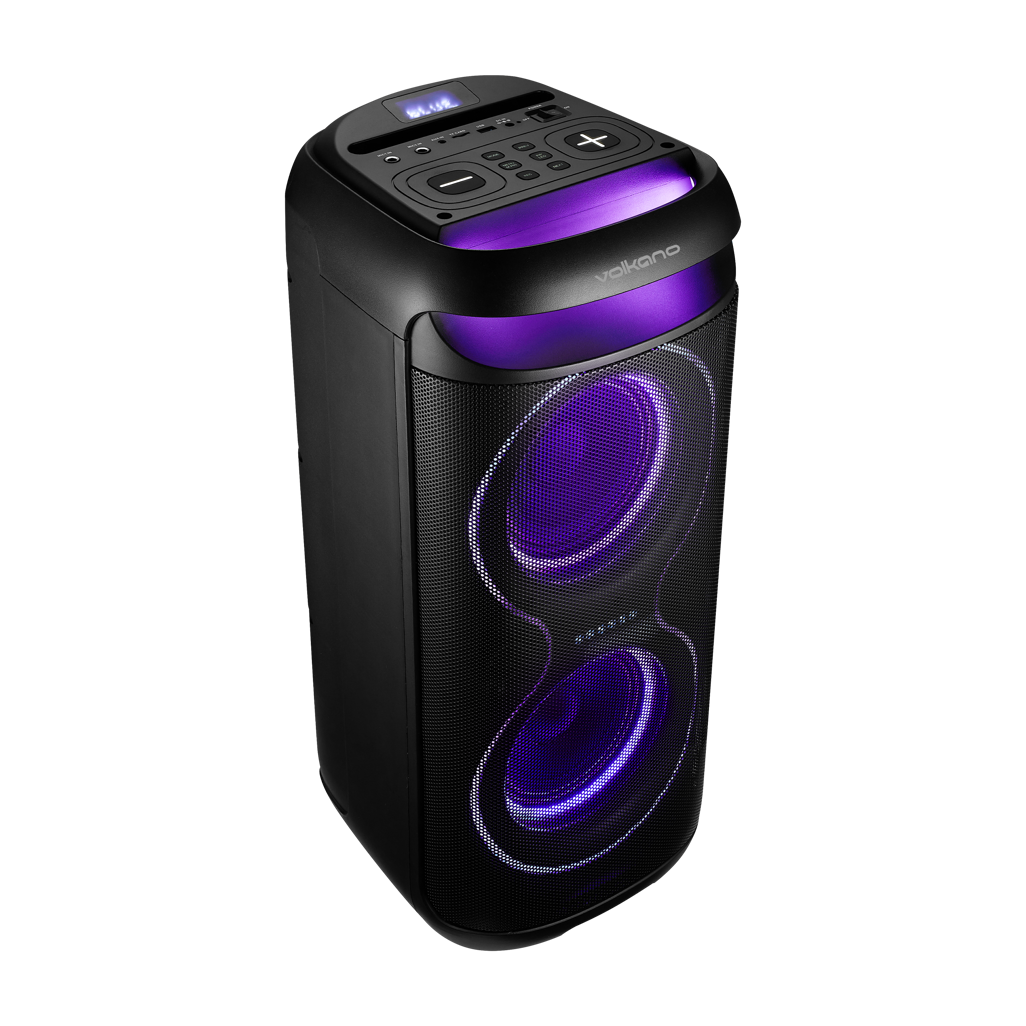 VolkanoX VXP200 Dual 6.5" Party Speaker  - Black