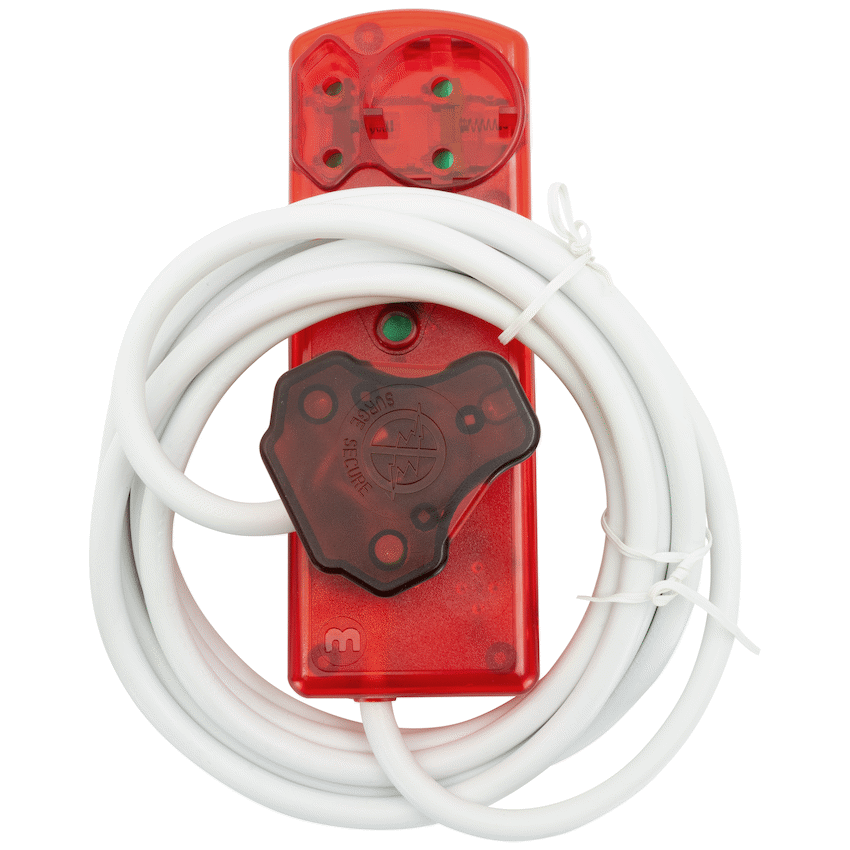 Ellies 4 Way High Surge Extension Lead - 3M - image 6