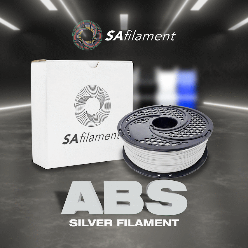SA Filament ABS Premium Filament 1kg - Silver - image 6