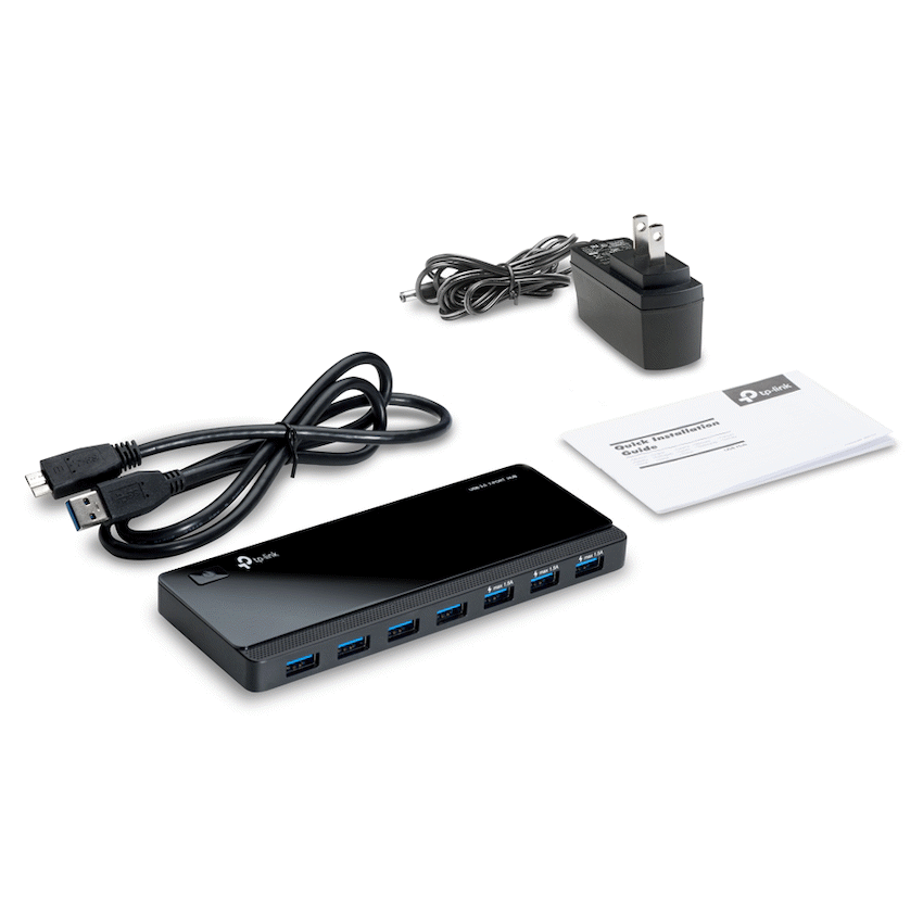 TP-Link UH700 USB 3.0 7-Port Hub with 2 Charging Ports - image 6