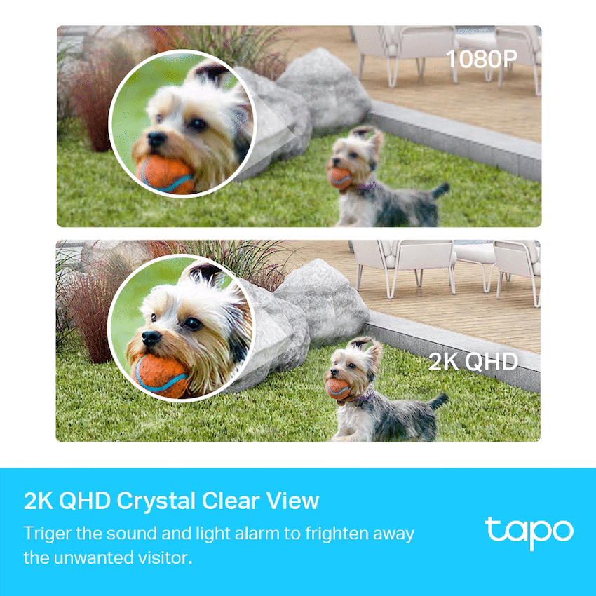 TP-Link Tapo C420S2 2K Smart Wire-Free Security Camera, 2 Camera System - image 6