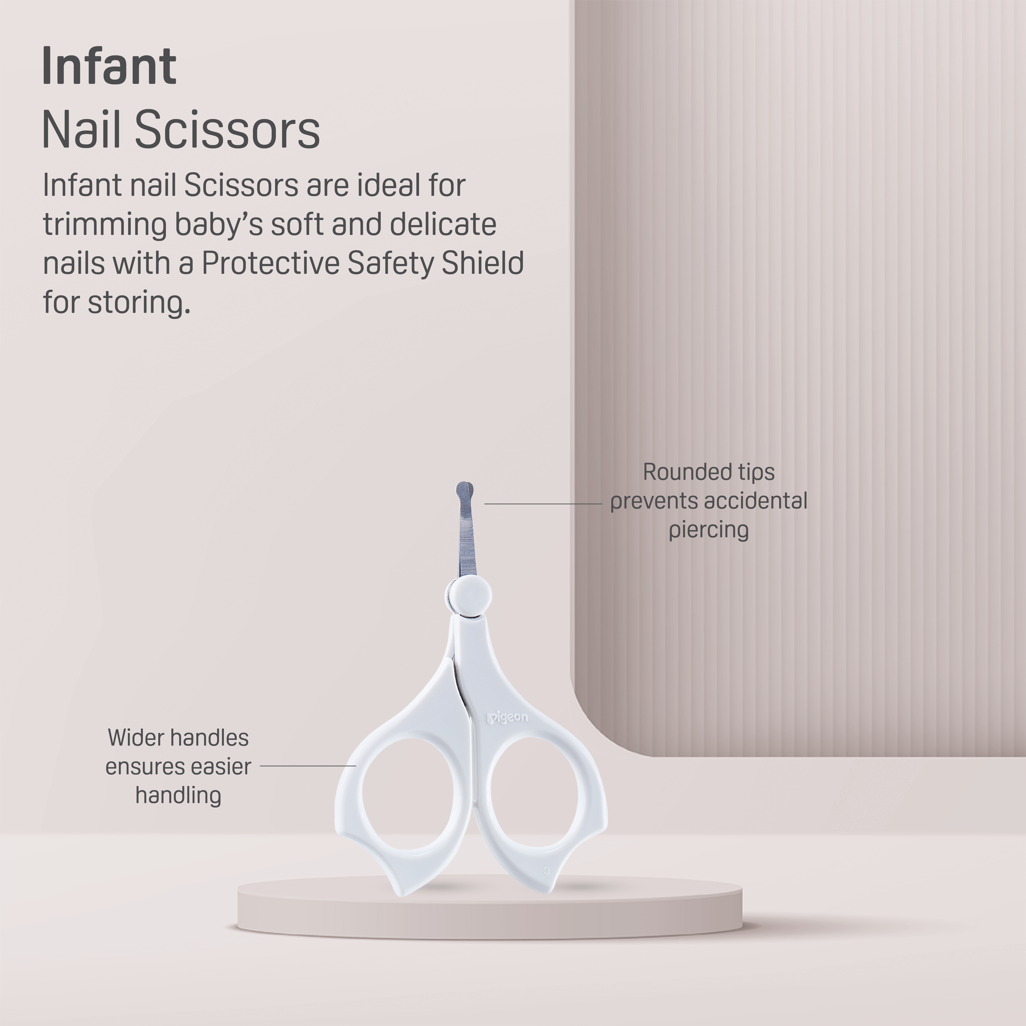 PIGEON INFANT NAIL SCISSORS