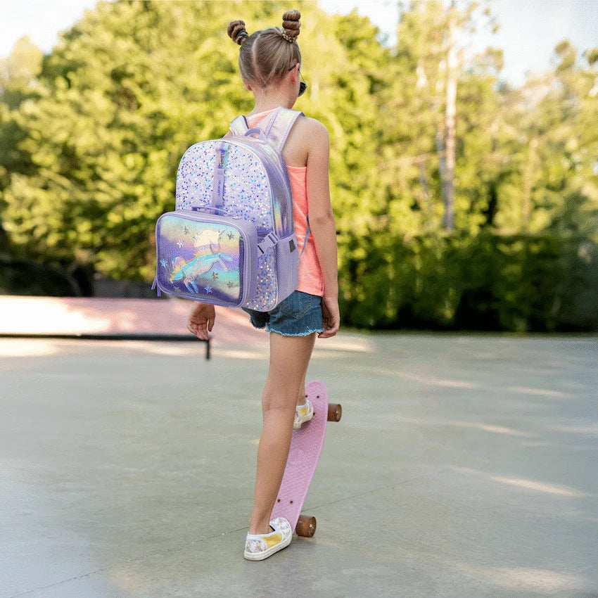 Quest Starburst Backpack & Lunch Combo Lilac - image 6
