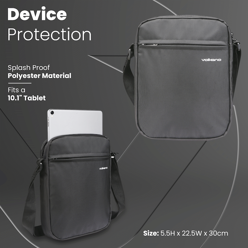Volkano Tablet Bag Sloe Series 10.1" - Black - image 6