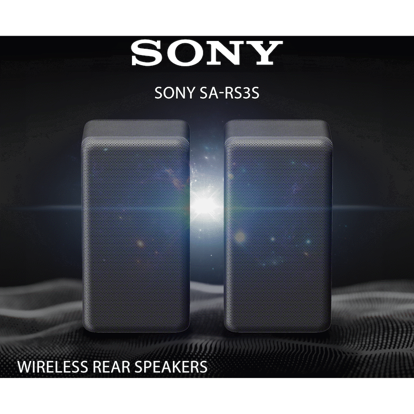 Sony SA-RS3S 100w Total Additional Wireless Rear Speakers - image 6