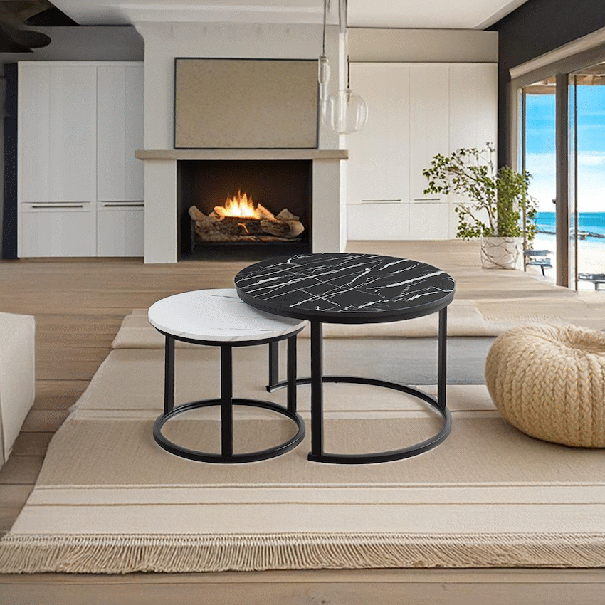 Indus Nesting Coffee Table Ying Yang - image 6