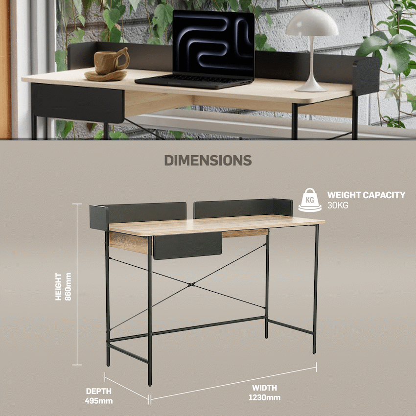 Everfurn Rico Office Desk - image 6