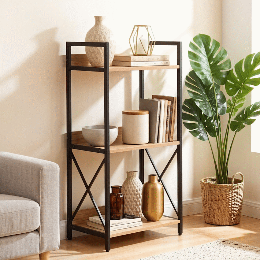 Scandanavian Bookcase Small - image 6