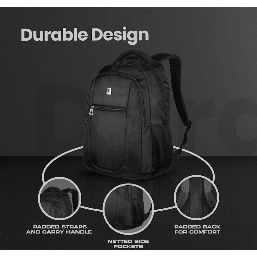 Volkano Jet Backpack 15.6" - Black - image 6