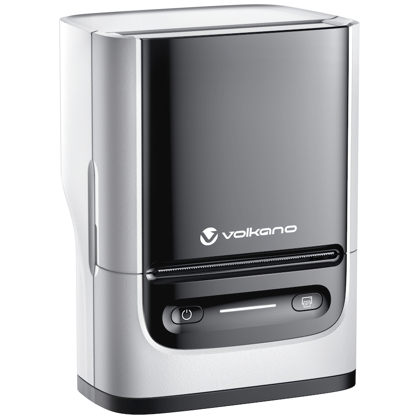 Volkano LabelPro Duo Series Thermal Dual Size Label Printer - Black and White - image 6