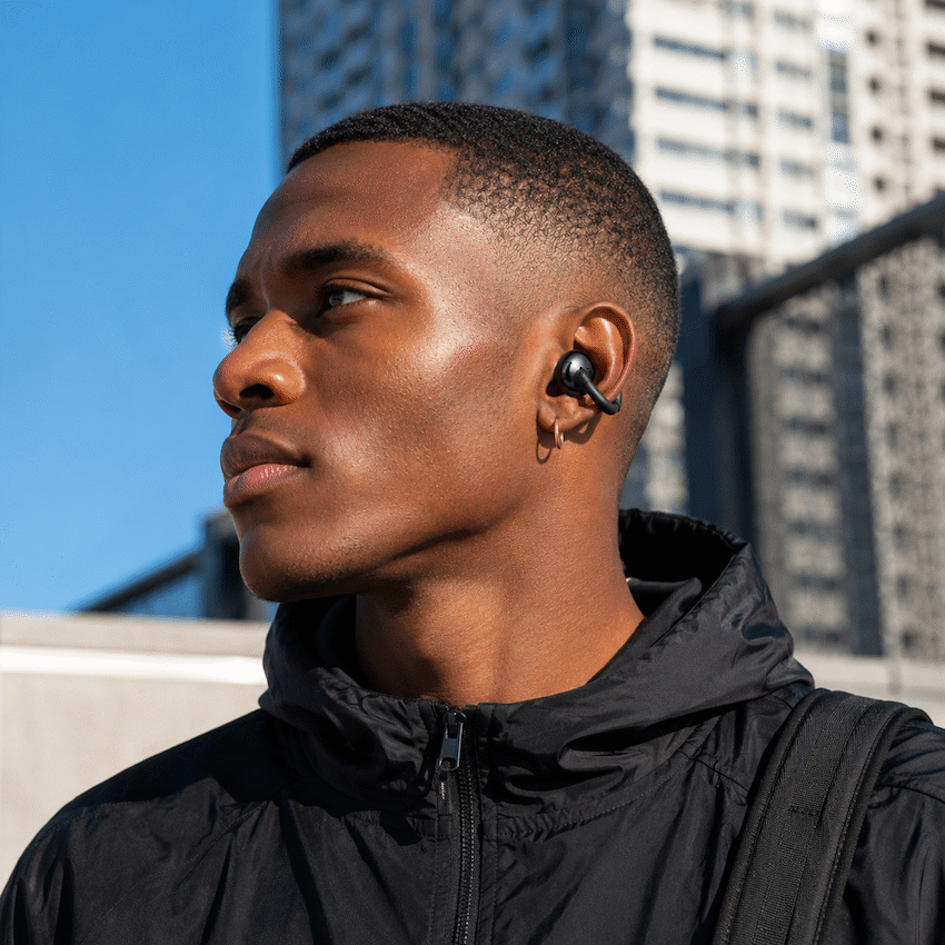 Amplify Tempo Series OWS Clip Earphone - Black - image 6