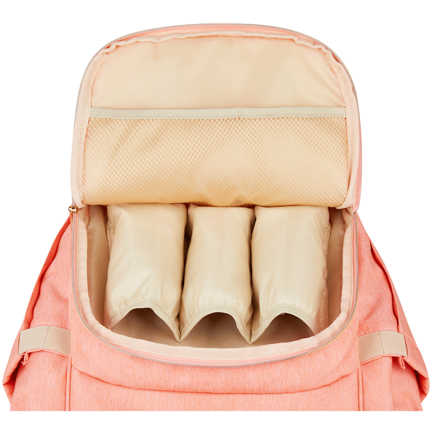 Totes Babe Alma 18l Diaper Backpack - Peach - image 6