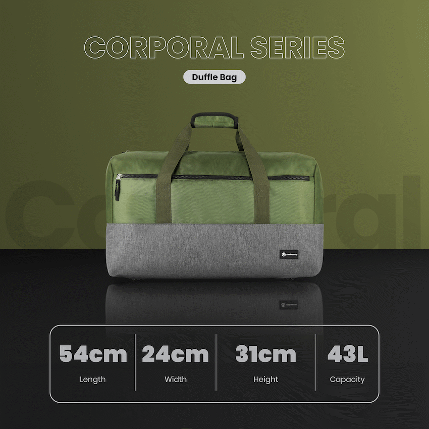 Volkano Corporal 43l Duffle - Khaki - image 6