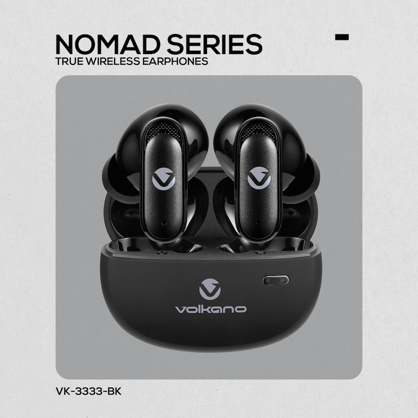 Volkano Nomad Active Noise-Cancelling True Wireless Earphones - Black - image 6