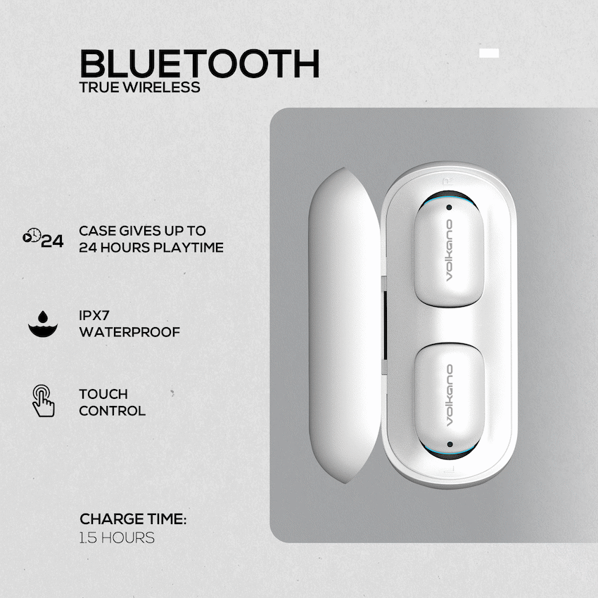 Volkano Capricorn Series IPX7 TWS Earphones with Charging Case - image 6