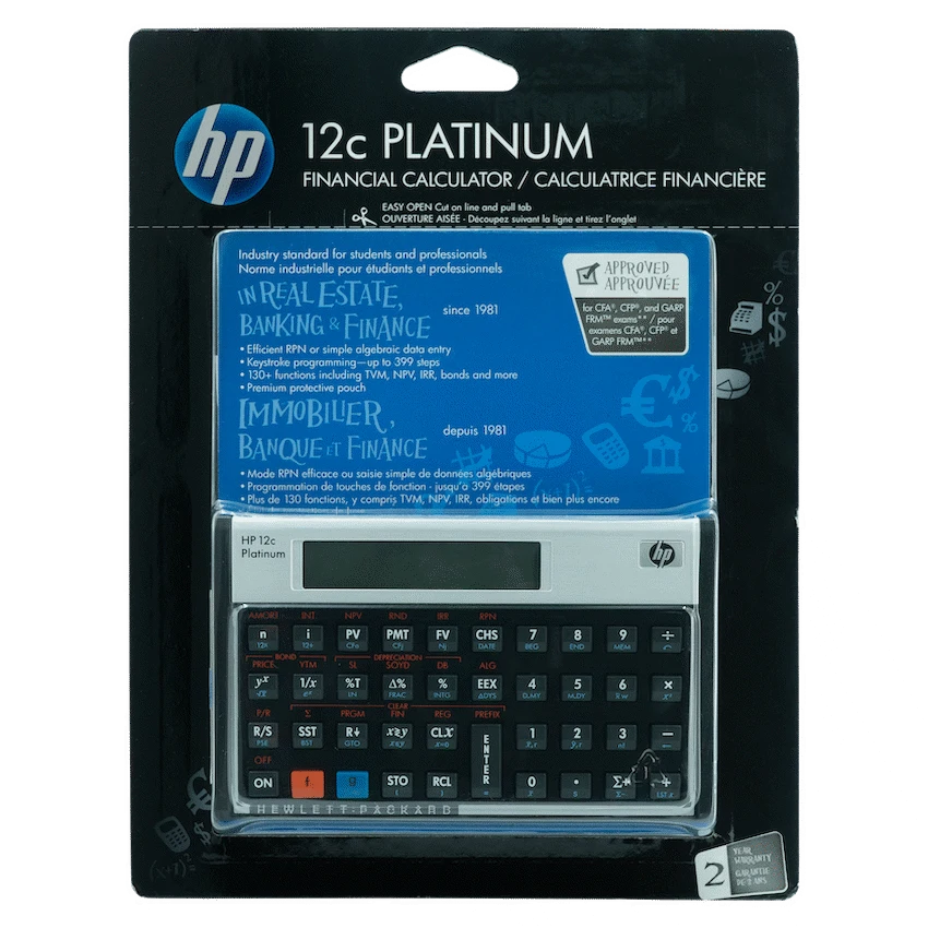 HP 12C Platinum Financial Calculator (Algebraic or RPN) - image 6