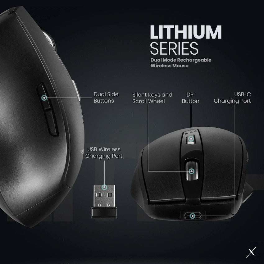 VolkanoX Lithium Bluetooth Wireless Mouse - image 6