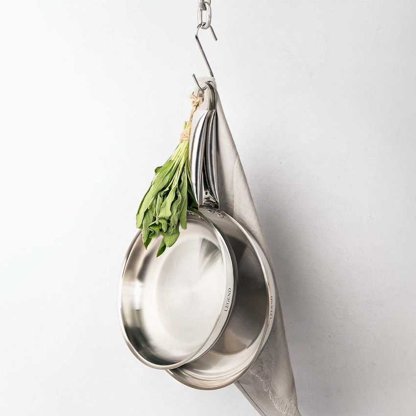 Legend Prof Chef 28cm Stainless Steel Frying Pan - image 6
