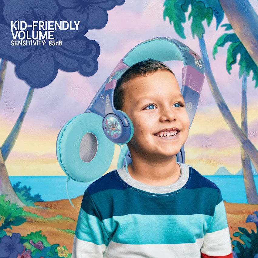 Disney Stitch Padded Auxiliary Headphones - image 6