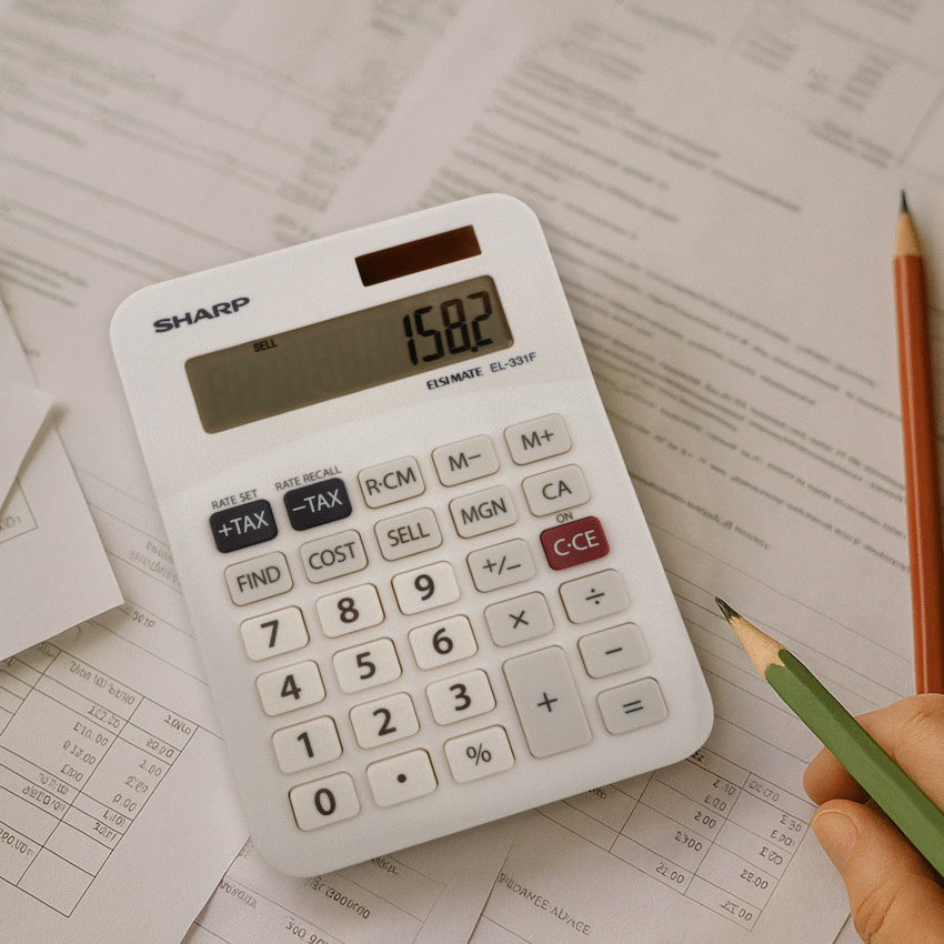 Sharp EL331F Calculator - image 6